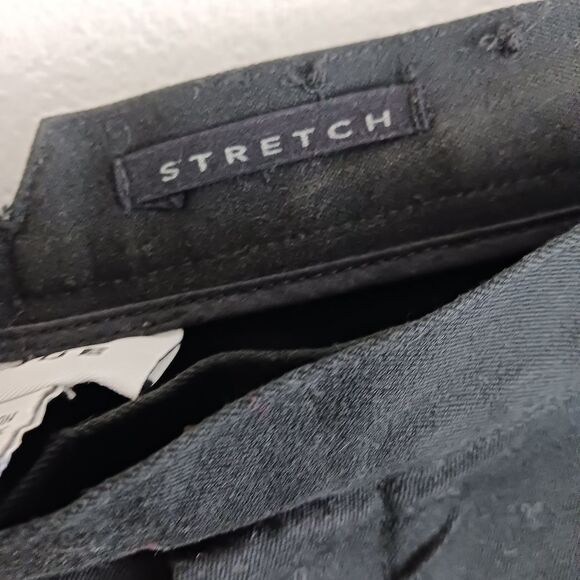 Avenue stretch women's plus size black pants size 26 petite - Picture 2 of 7